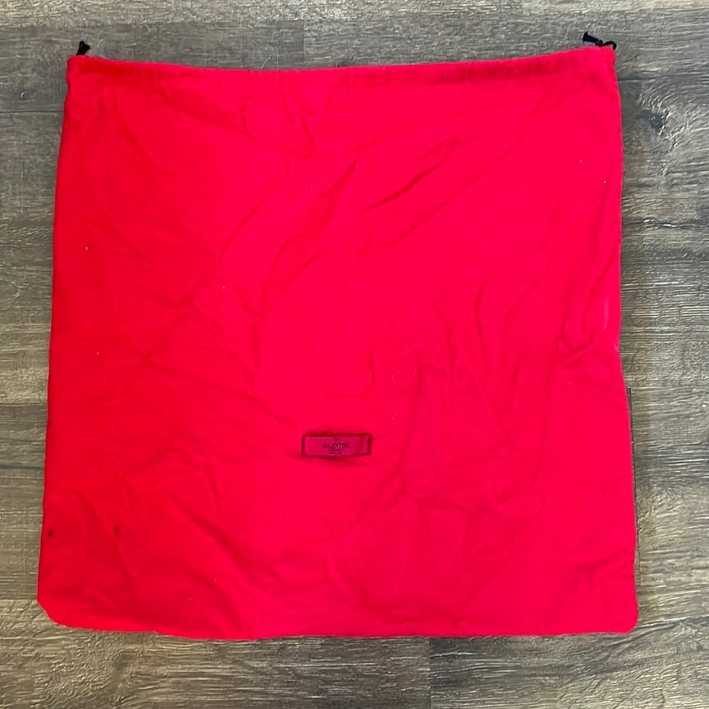 Valentino red dust bag